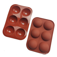 Silicone Chocolate Mould Small Half Round Mould